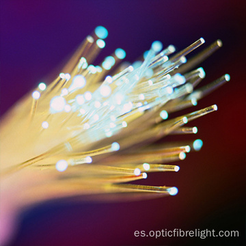 pmma extremo resplandor de cable de fibra óptica